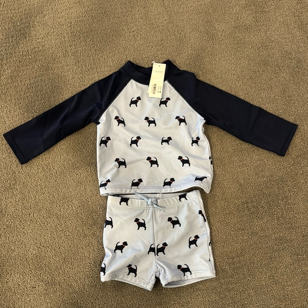 Janie and Jack two piece swimsuit 18-24 months new with tags